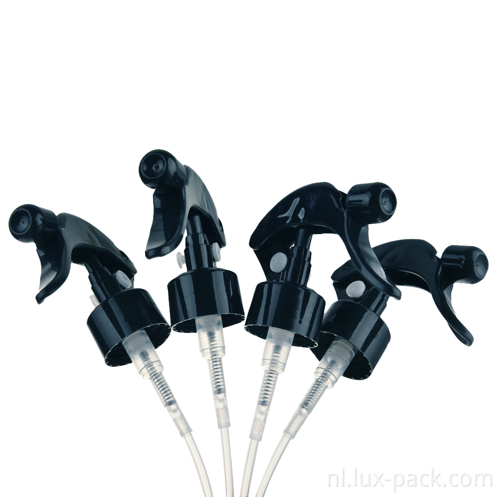 Plastic trigger fijne mist spuitfles goedkope handwaterpomp 28/410 plastic schuimtriggerspuit